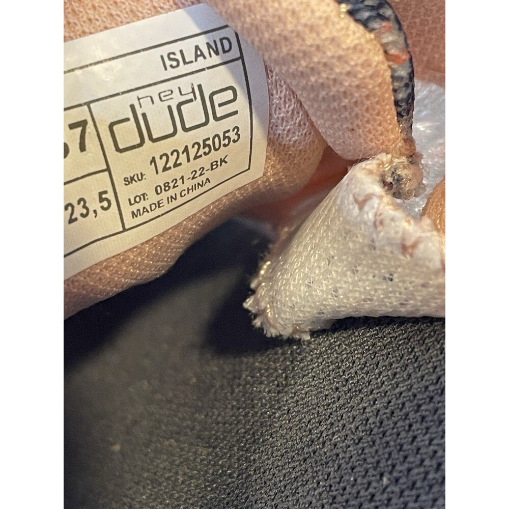 Hey Dude Karina Breeze Island Shoes Womens Size 6 Pink Casual Comfort Walking - Picture 11 of 12